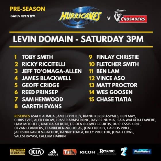 Hurricanes named for preseason clash HKRFU